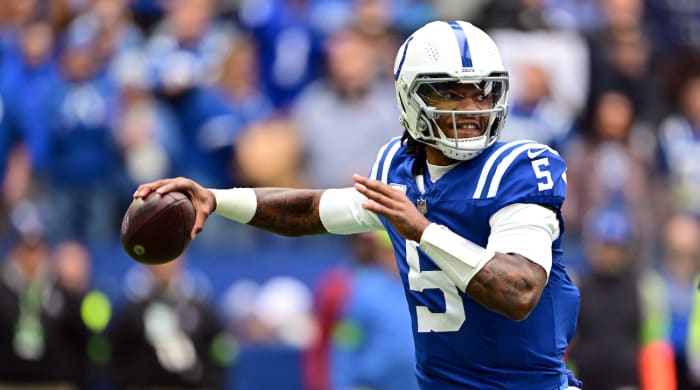 Indianapolis Colts QB Anthony Richardson.